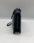 Hobo Black Patent Leather Galaxy Wristlet