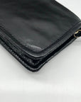 Hobo Black Patent Leather Galaxy Wristlet
