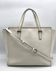 Kate Spade White Saffiano Leather Large Cedar Street Hayden Convertible Satchel