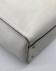 Kate Spade White Saffiano Leather Large Cedar Street Hayden Convertible Satchel