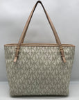 Michael Kors Vanilla Monogram Diaper Tote Bag
