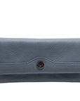 Giani Bernini Chambray Pebble Leather Receipt Wallet