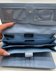 Giani Bernini Chambray Pebble Leather Receipt Wallet