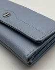 Giani Bernini Chambray Pebble Leather Receipt Wallet