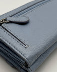 Giani Bernini Chambray Pebble Leather Receipt Wallet