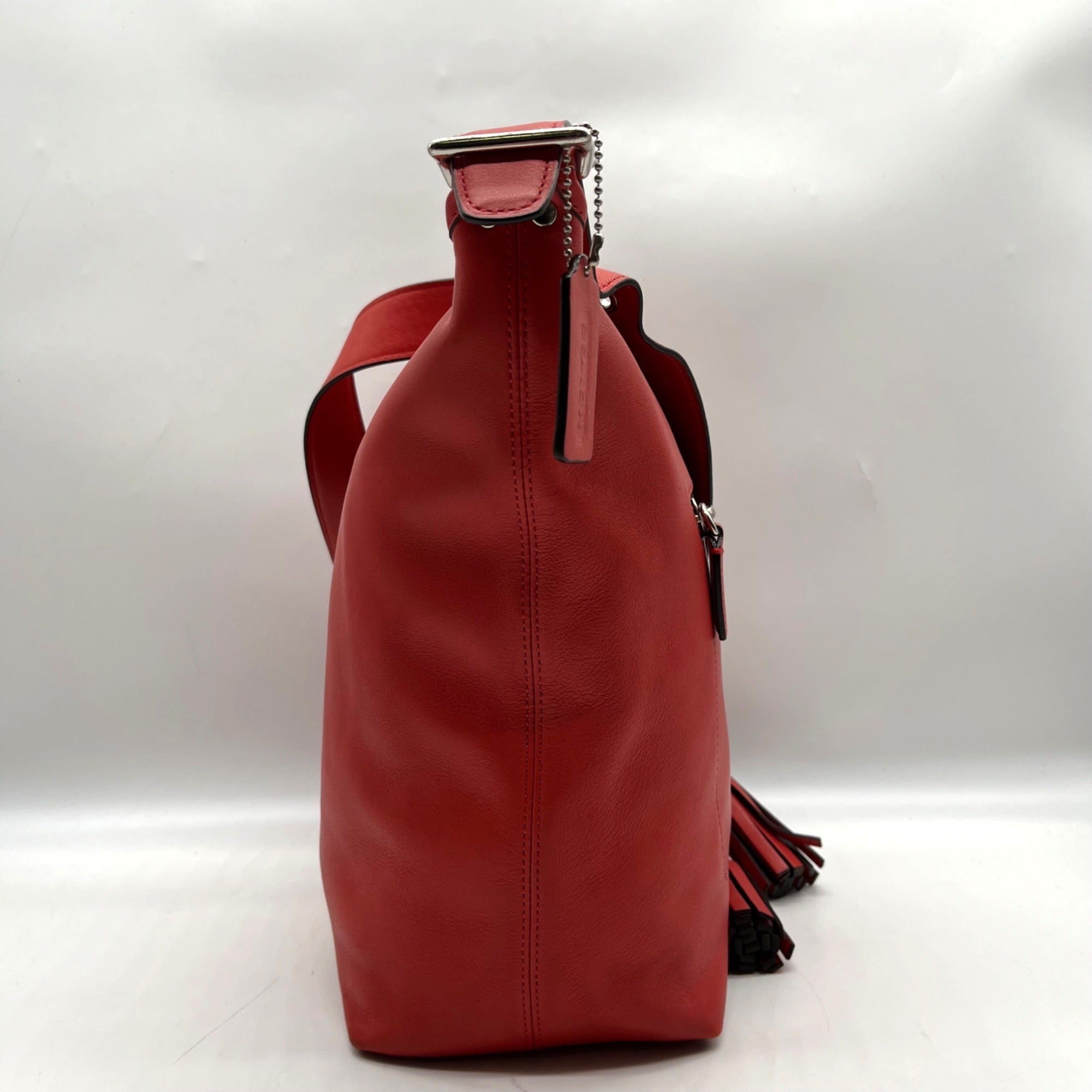 Coach Red Leather Vintage Legacy Duffle Bag 19889 – One Purse