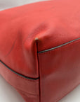 Coach Red Leather Vintage Legacy Duffle Bag 19889