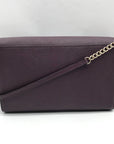 Kate Spade Purple Leather Crossbody Bag