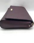 Kate Spade Purple Leather Crossbody Bag