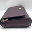 Kate Spade Purple Leather Crossbody Bag