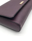 Kate Spade Purple Leather Crossbody Bag