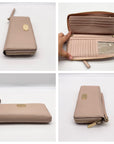 Michael Kors Blush Pink Pebbled Leather Shoulder Bag & Wallet