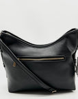 Giani Bernini Black Pebble Soft Medium Shoulder Bag