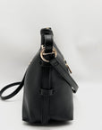 Giani Bernini Black Pebble Soft Medium Shoulder Bag