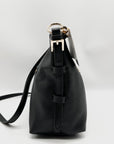 Giani Bernini Black Pebble Soft Medium Shoulder Bag