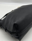 Giani Bernini Black Pebble Soft Medium Shoulder Bag