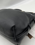Giani Bernini Black Pebble Soft Medium Shoulder Bag