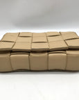 Bottega Veneta Neutral Leather Padded Cassette Crossbody Bag