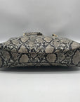 Guess Snakeskin Faux Leather Salinge Tote Bag