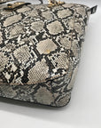 Guess Snakeskin Faux Leather Salinge Tote Bag