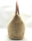 Aqua Extra Large Woven Tote