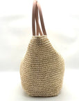 Aqua Extra Large Woven Tote