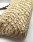 Aqua Extra Large Woven Tote