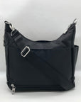 Baggallini Black Nylon Everywhere Crossbody Bag