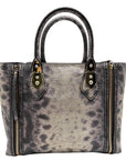 Henri Bendel A List Metallic Lizard Tote Bag