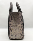 Henri Bendel A List Metallic Lizard Tote Bag