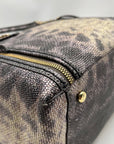 Henri Bendel A List Metallic Lizard Tote Bag