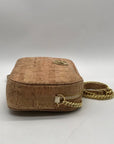 Lilly Pulitzer Tan Fabric Dessa Crossbody Bag