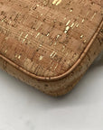 Lilly Pulitzer Tan Fabric Dessa Crossbody Bag