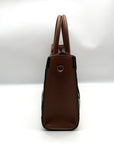 Michael Kors Luggage Brown East West Scarlett Satchel Bag