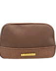 Joy Mangano Rose Gold Faux Leathet Waist Bag