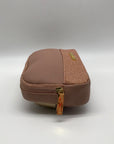 Joy Mangano Rose Gold Faux Leathet Waist Bag