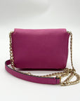 Juicy Couture Pink Leather Mini Crossbody Bag