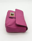 Juicy Couture Pink Leather Mini Crossbody Bag
