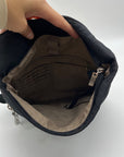 Baggallini Black Nylon Multi-Pocket Crossbody Bag