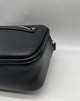 Madden Girl Black Faux Leather Crossbody Bag