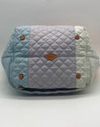 MZ Wallace Pastel Color-Block Nylon Deluxe Tote Bag