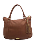Steve Madden Brown Leather Marlow Hobo Bag