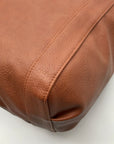 Steve Madden Brown Leather Marlow Hobo Bag