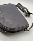 Rebecca Minkoff Grey Leather Megan Saddle Bag