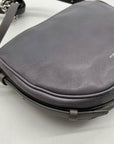 Rebecca Minkoff Grey Leather Megan Saddle Bag