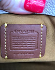 Coach White Pebbled Leather Tabby Messenger 19 Crossbody CJ846