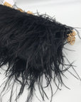 Michael Kors Large East West Tabitha Black Convertible Clutch