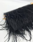 Michael Kors Large East West Tabitha Black Convertible Clutch
