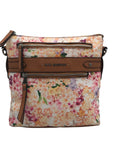 Dana Buchman Tan and Multicolored Everly Crossbody Bag