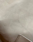 DKNY Light Grey Faux Leather Shoulder Bag
